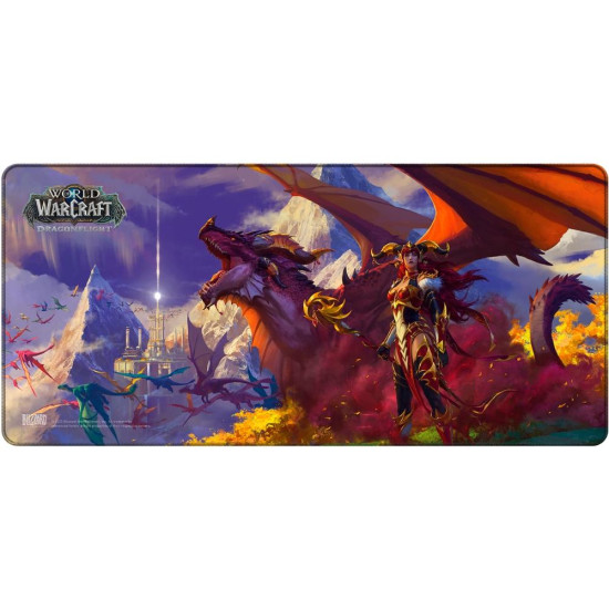 Gaming mousepad World Of WarCraft Dragonflight - Alexstrasza & Dragon, XL