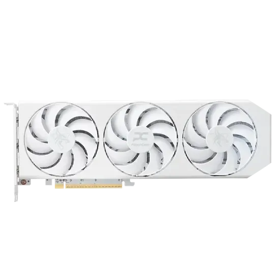 Graphic card Powercolor AMD Radeon Hellhound RX 9060XT Spectral White 16GB GDDR6