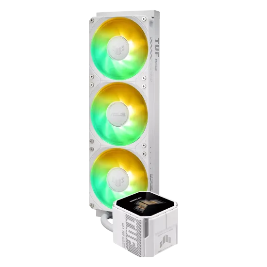 Охладител за процесор ASUS TUF Gaming LC III 360 ARGB LCD White Edition