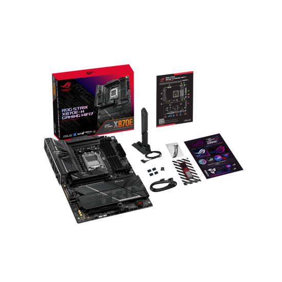 Дънна платка ASUS ROG STRIX X870E-H GAMING WIFI7 AM5 DDR5