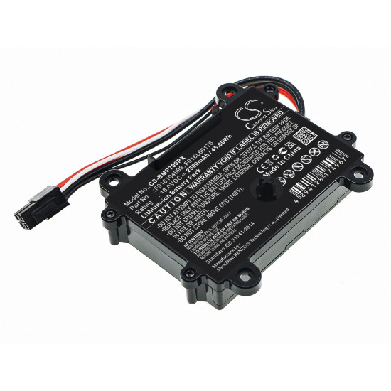 Батерия Cameron Sino, За косачка робот BOSCH 06008B0003, INDEGO 350.400, F016104898 LiIon 18V 2500mAh Cameron Sino