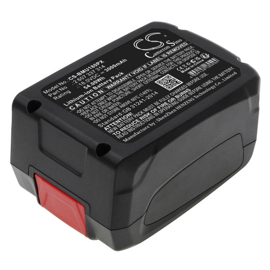 Battery for cordless saw BOSCH AdvancedCut 18 1600A005B0 LiIon 18V 3000mAh Cameron Sino