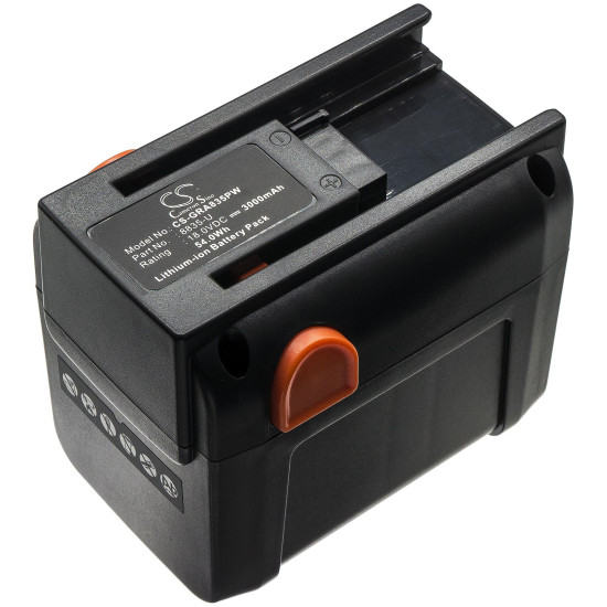 Battery for rechargeable trimmer GARDENA 48-Li, AccuCut Li 400, ErgoCut 48-Li 8878, 8835 18V 3000mAh Cameron Sino