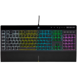 Corsair K55 RGB Pro gaming membrane keyboard, USB