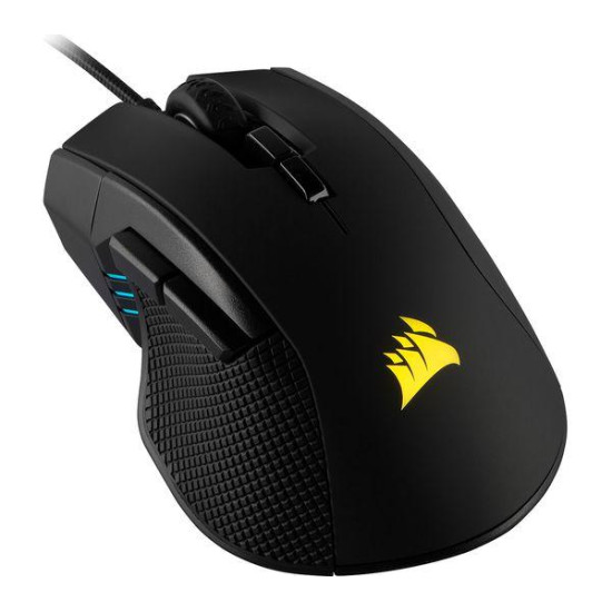 Corsair Ironclaw RGB optical gaming mouse, PMW3391 USB