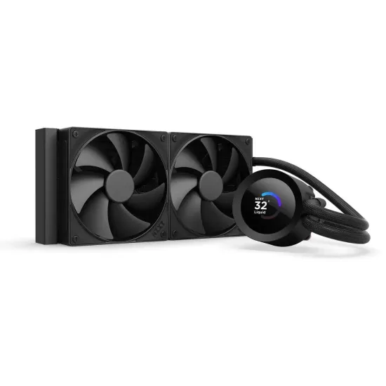 AIO Liquid Cooler NZXT Kraken Plus 240 LCD Display - Black