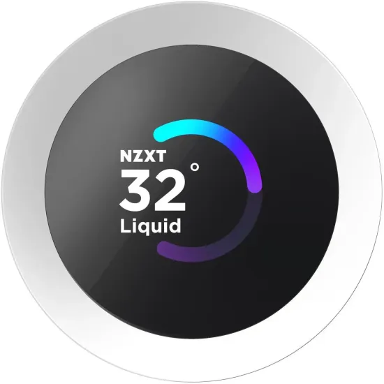 AIO Liquid Cooler NZXT Kraken Plus 360 RGB LCD Display - White