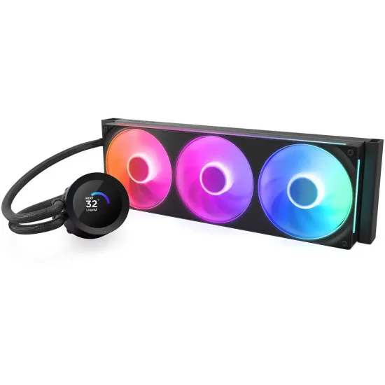 AIO Liquid Cooler NZXT Kraken Plus 360 RGB LCD Display - Black