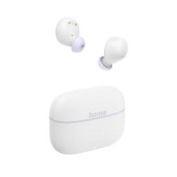 Hama “Freedom Buddy II” Bluetooth® Headphones, TWS, Earbuds, Voice Control, wht