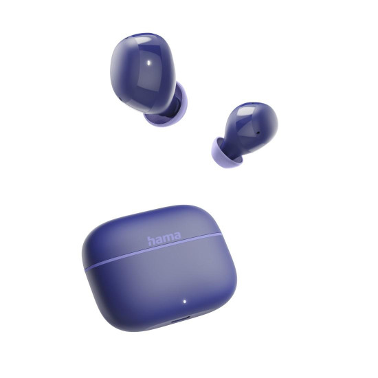Hama “Freedom Buddy II” Bluetooth® Headphones, TWS, Earbuds, Voice Control, purple
