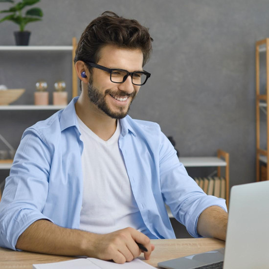 Hama “Freedom Buddy II” Bluetooth® Headphones, TWS, Earbuds, Voice Control, purple