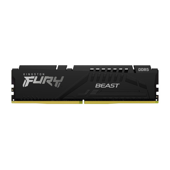 Memory Kingston FURY Beast Black 64GB(2x32GB) DDR5 6400MHz 32CL - KF564C32BBEK2-64