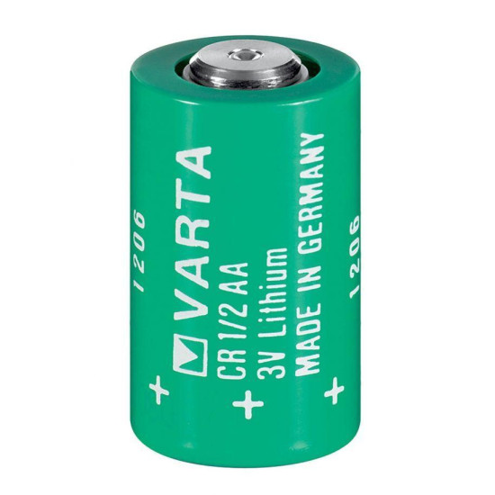 Lithium industrial battery CR-1/2AA  3V 950mAh  VARTA MICROBATTERY
