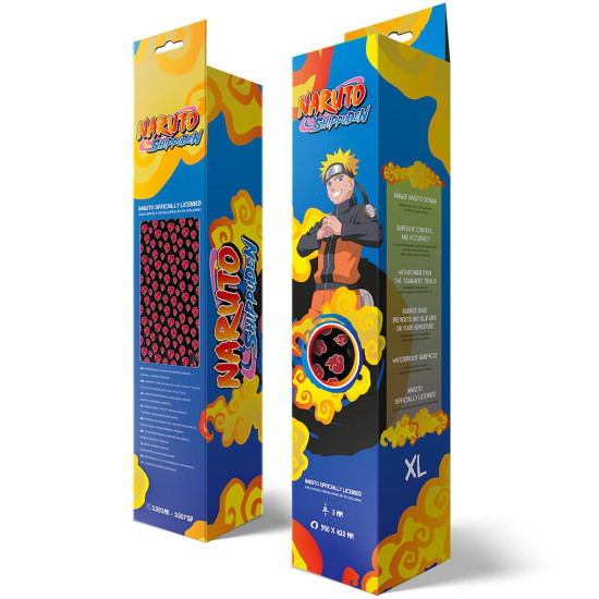 Gaming mousepad Naruto Shippuden - Akatsuki Clouds, XL