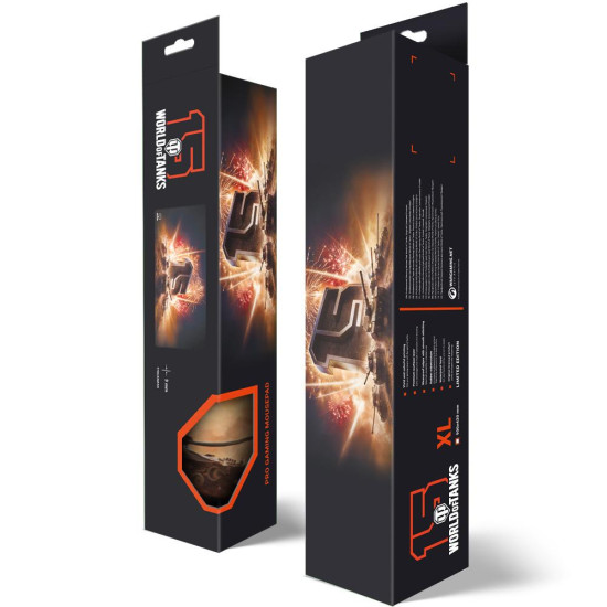 Mousepad World of Tanks 15 Anniversary, XL