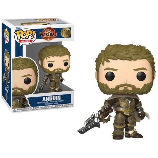 Funko Pop! Games: World of Warcraft: The War Within - Anduin #1099 Vinyl Figure