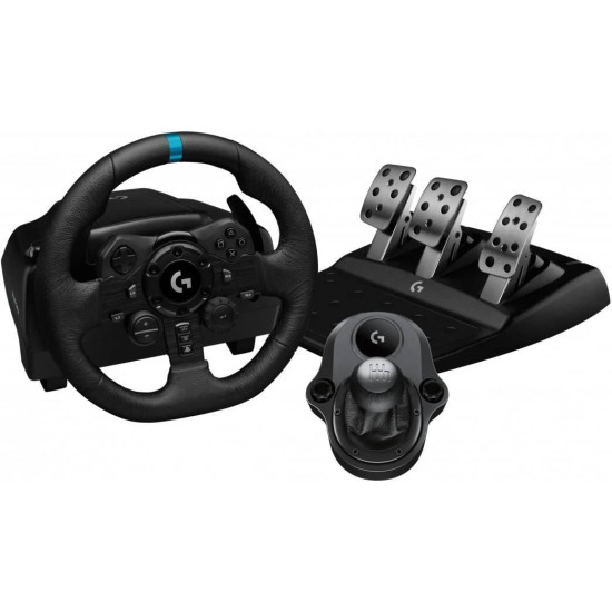 Волан LOGITECH G923 SE + LOGITECH скоростен лост за XBOX/PC