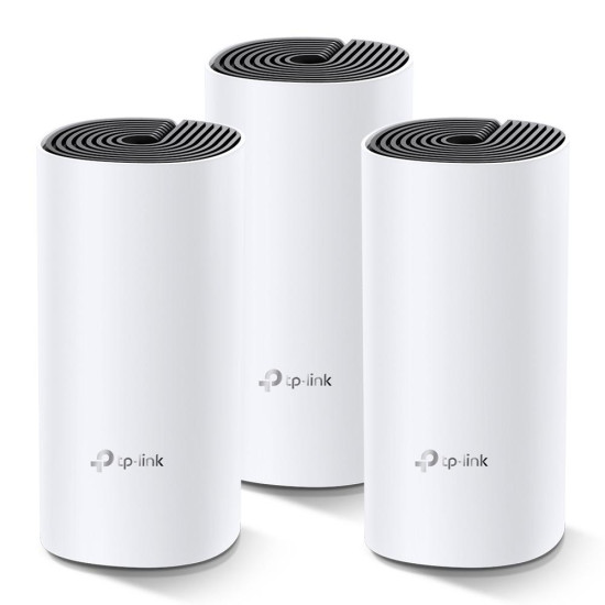 TP-Link Deco M4, AC1200 Whole Home Mesh Wi-Fi System(3-pack)