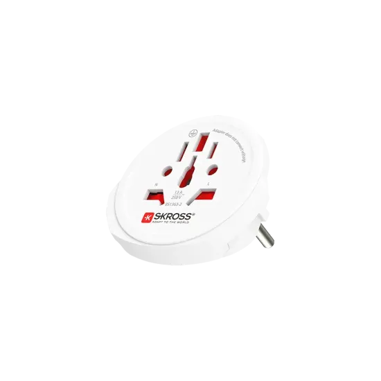 Skross adapter 220V UK/US/World to EU