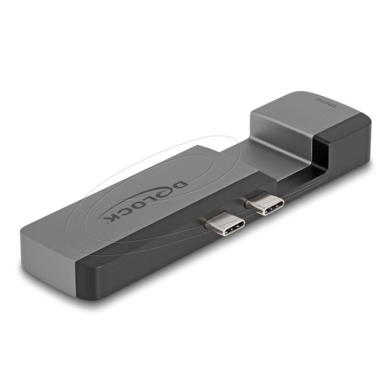 Докинг станция Delock for MacBook Pro / MacBook Air Thunderbolt™ 4, 5K Резолюция / 100 W PD / 10 Gbps Hub / LAN / Audio