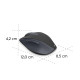 Hama “WM-500” Wireless Mouse, Ergonom., 6 Buttons, W/O Click Noise, Battery, blk