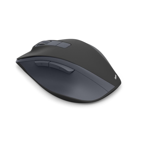 Hama “WM-500” Wireless Mouse, Ergonom., 6 Buttons, W/O Click Noise, Battery, blk