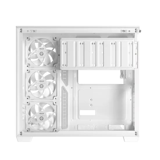 Case ASUS A32 PLUS Tempered Glass + 4 ARGB Fans - White