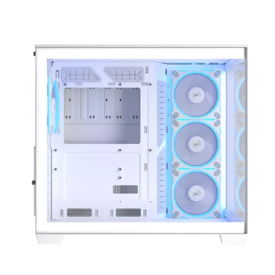 Case ASUS A32 PLUS Tempered Glass + 4 ARGB Fans - White