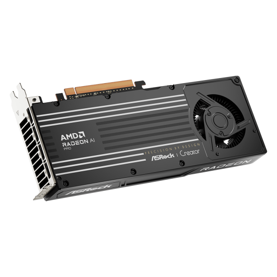 Видео карта ASRock RADEON AI PRO R9700 Creator 32GB GDDR6