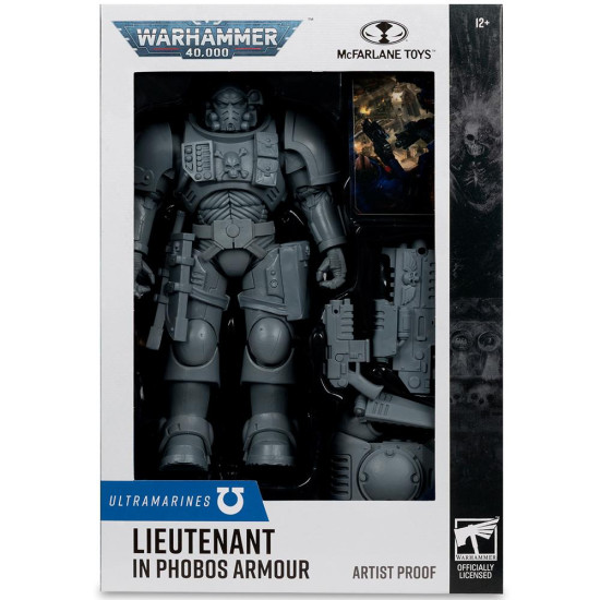 Warhammer 40,000 Lieutenant in Phobos Armor (Ultramarines) Artist Proof 7in Figure McFarlane