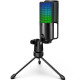 Desktop Microphone FIFINE K669 PRO2 RGB - Black