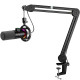 Microphone with Boom Arm FIFINE T658 Dynamic RGB - Black