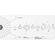 Геймърски пад Dark Project - Terra Nova White XL