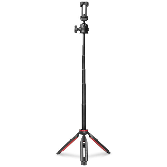 Hama “Solid 80 Ball” Mobile Phone Tripod, Travel Tripod, Remote Release, max. 80 cm