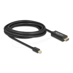Delock Кабел пасивен mini DisplayPort 1.1 към HDMI, 1 m