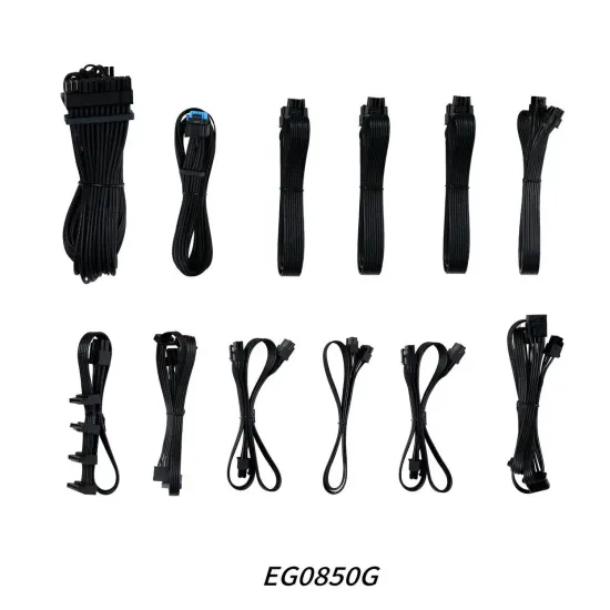 Захранващ блок Lian Li EDGE EGO850 Black 850W 80+ Gold PCIe 5.1, ATX 3.1