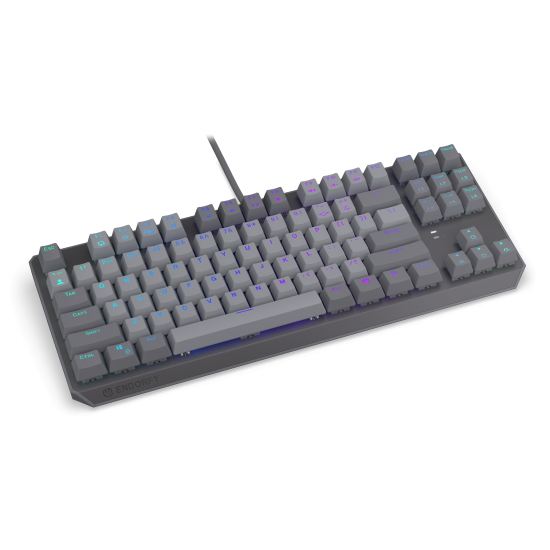 Endorfy mechanical keyboard Thock V2 TKL, PBT, Endorfy Red switch, US Layout