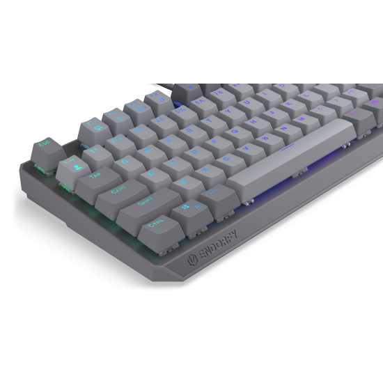 Endorfy mechanical keyboard Thock V2 TKL, PBT, Endorfy Red switch, US Layout