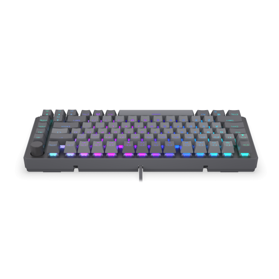 Endorfy механична клавиатура Thock V2 75%, PBT, Endorfy Red switch, US Layout