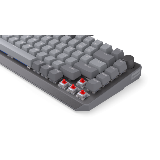 Endorfy механична клавиатура Thock V2 75%, PBT, Endorfy Red switch, US Layout