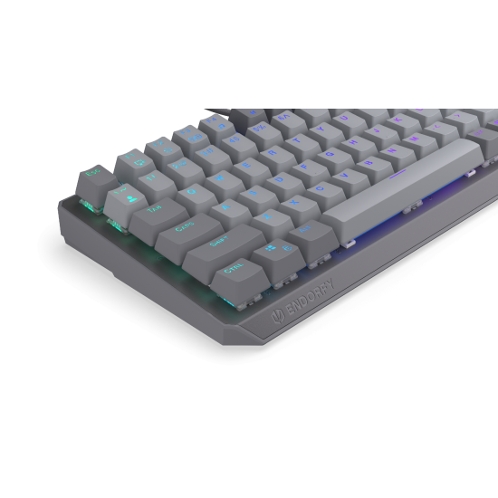 Endorfy механична клавиатура Thock V2 75%, PBT, Endorfy Red switch, US Layout