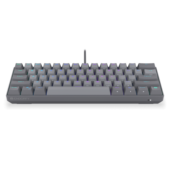 Endorfy mechanical keyboard Thock V2 Compact, PBT, Endorfy Red switch, US Layout