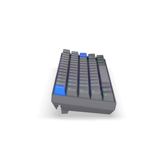 Endorfy mechanical keyboard Thock Wireless V2 Compact, PBT, Endorfy Yellow switch, US Layout