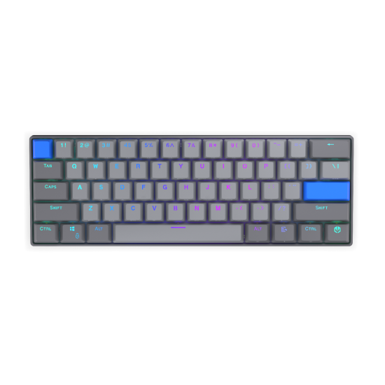 Endorfy mechanical keyboard Thock Wireless V2 Compact, PBT, Endorfy Yellow switch, US Layout