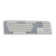 Wireless keyboard Keychron B6 Pro Ultra-Slim - Retro Blue