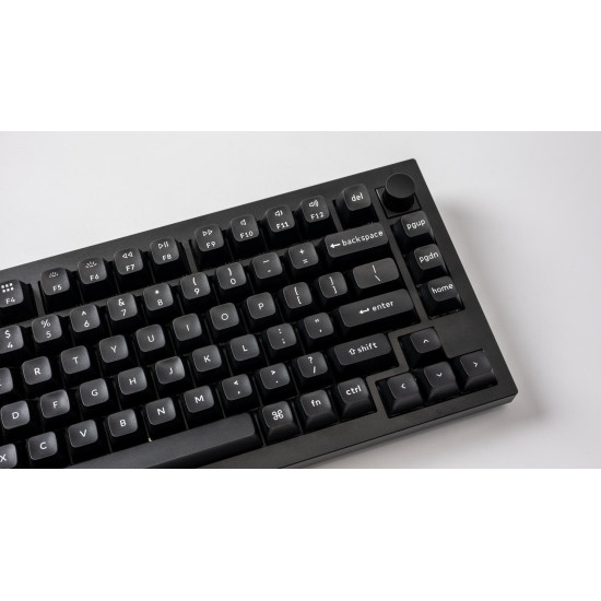 Keychron Double Shot KSA PBT Keycap Full Keycap Set 137 Keycaps - Black