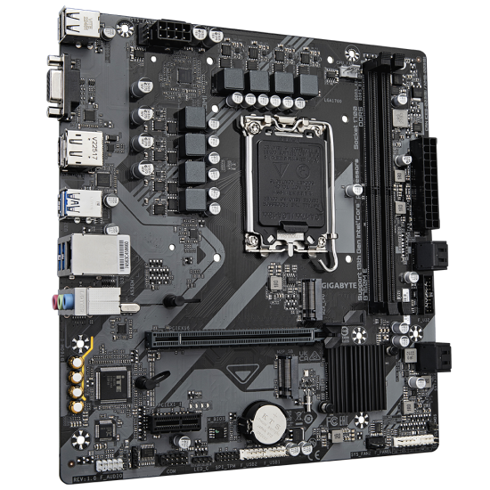 Дънна платка GIGABYTE B760M E DDR5, socket 1700