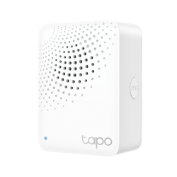 TP LINK smart hub with doorbell H100, alarm, coordinates with Tapo smart sensors, connects up to 64 smart devices, doorbell, Wi-Fi