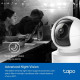 IP dome camera TP-Link Tapo C222, 2560x1440@30fps, Pan/Tilt, H.264, microSD, Wi-Fi, audio, RJ-45