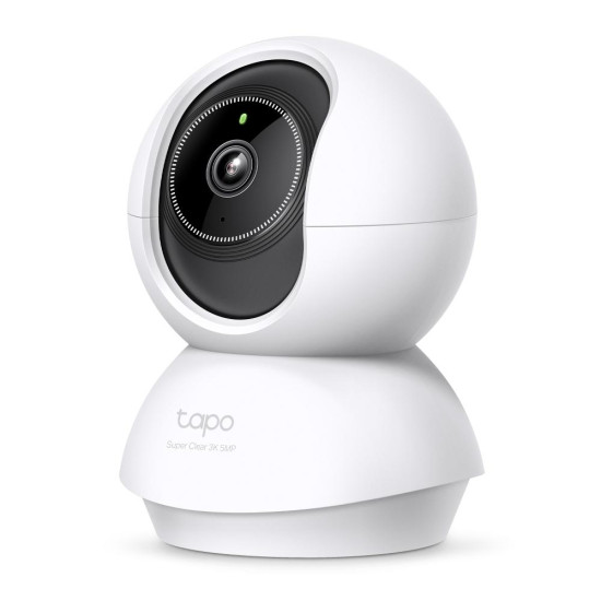 TP LINK Home Security Camera with AI, 3K 5MP (2880×1620 px), H.264, microSD, 2.4 GHz Wi-Fi